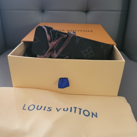Louis Vuitton Other - Authentic Louis Vuitton Monogram Mens Belt Size 38 M9043